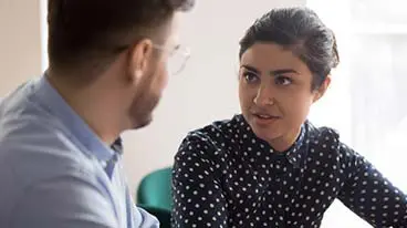 one-to-one coaching conversation