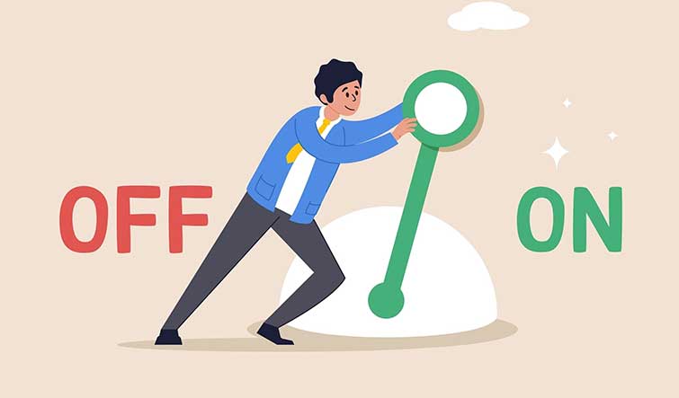 Your state 'switch' - The secret to giving a great speech or presentation